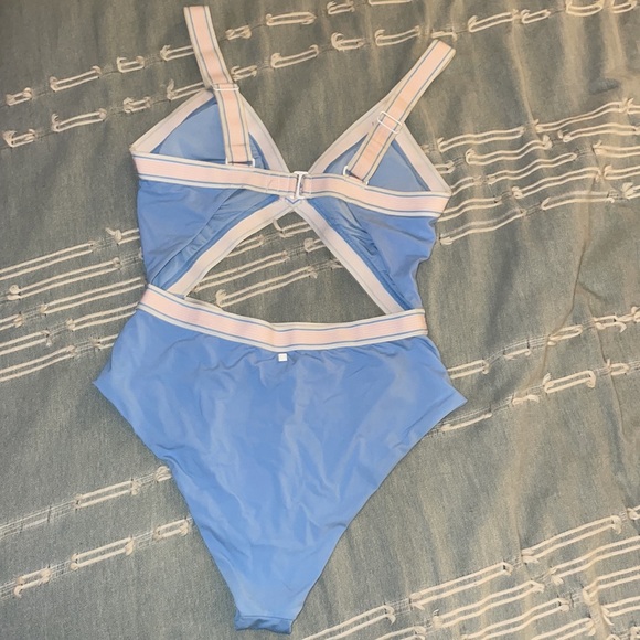 Dolce Vita Fast Lane Cut Out One Piece Bathing Suit - Picture 3 of 4